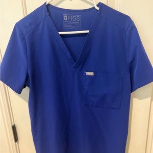 Figs deep royal blue